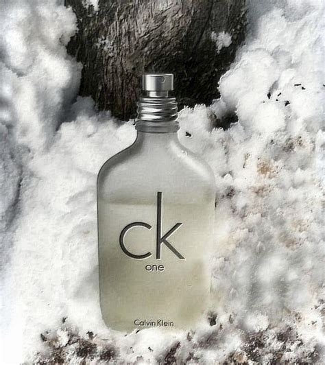 CK One Calvin Klein for women and men.